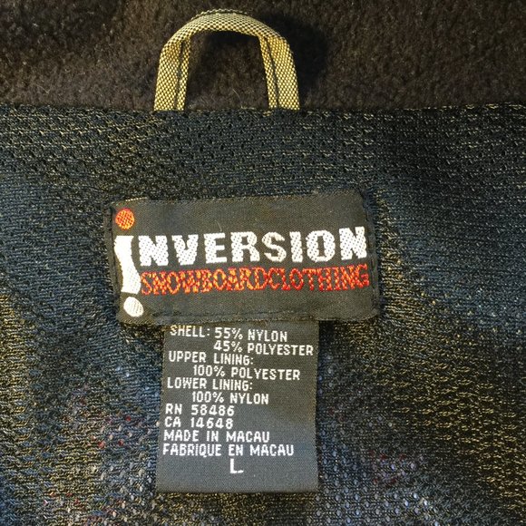 Men's Inversion Snowboard Jacket Size L - Picture 5 of 8